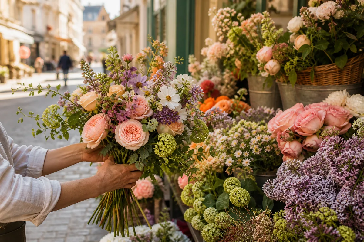 Composer un bouquet avec des fleurs de saison